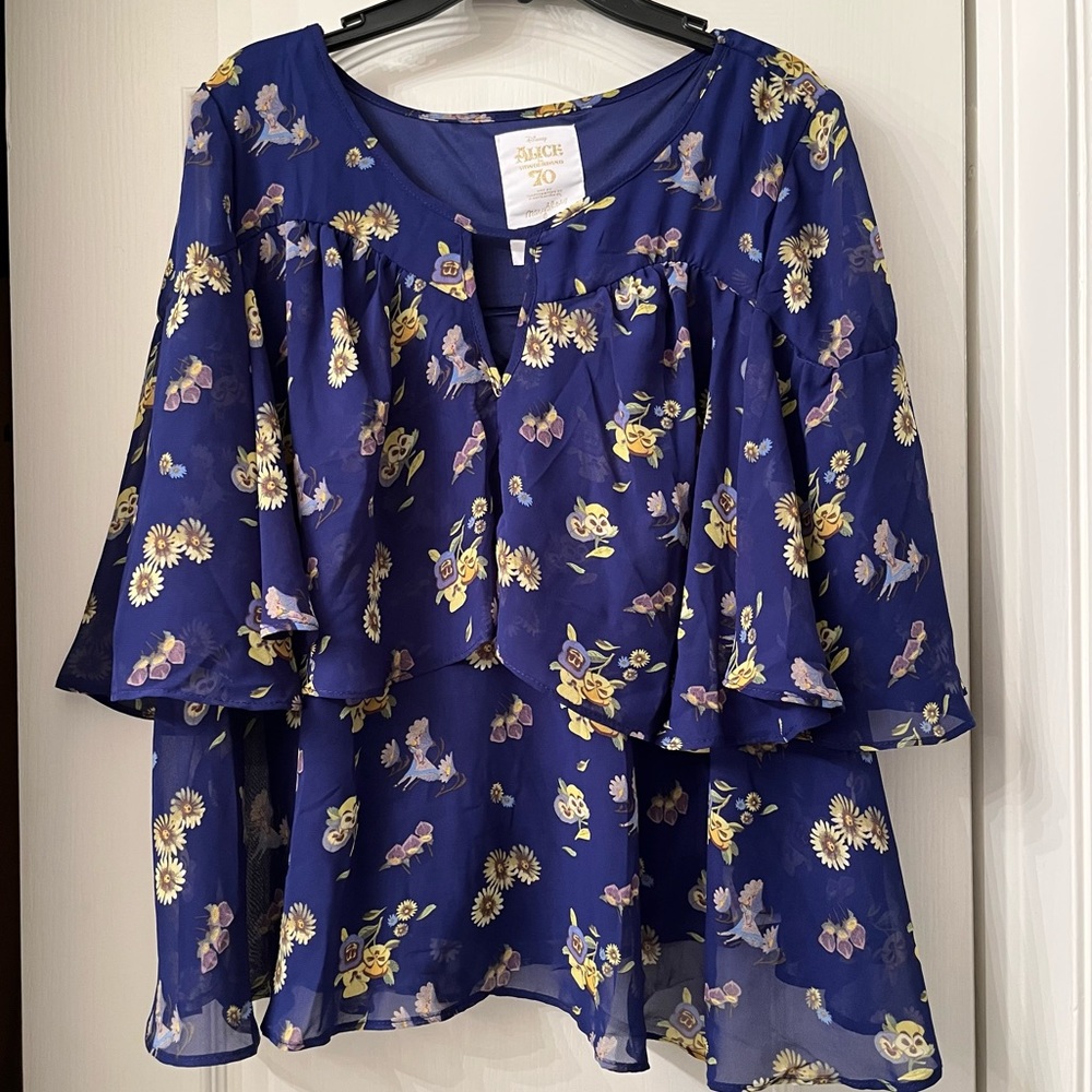 Mary Blair Alice in Wonderland 70th blouse